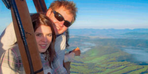 Hot Air Ballooning Cairns views over the valley